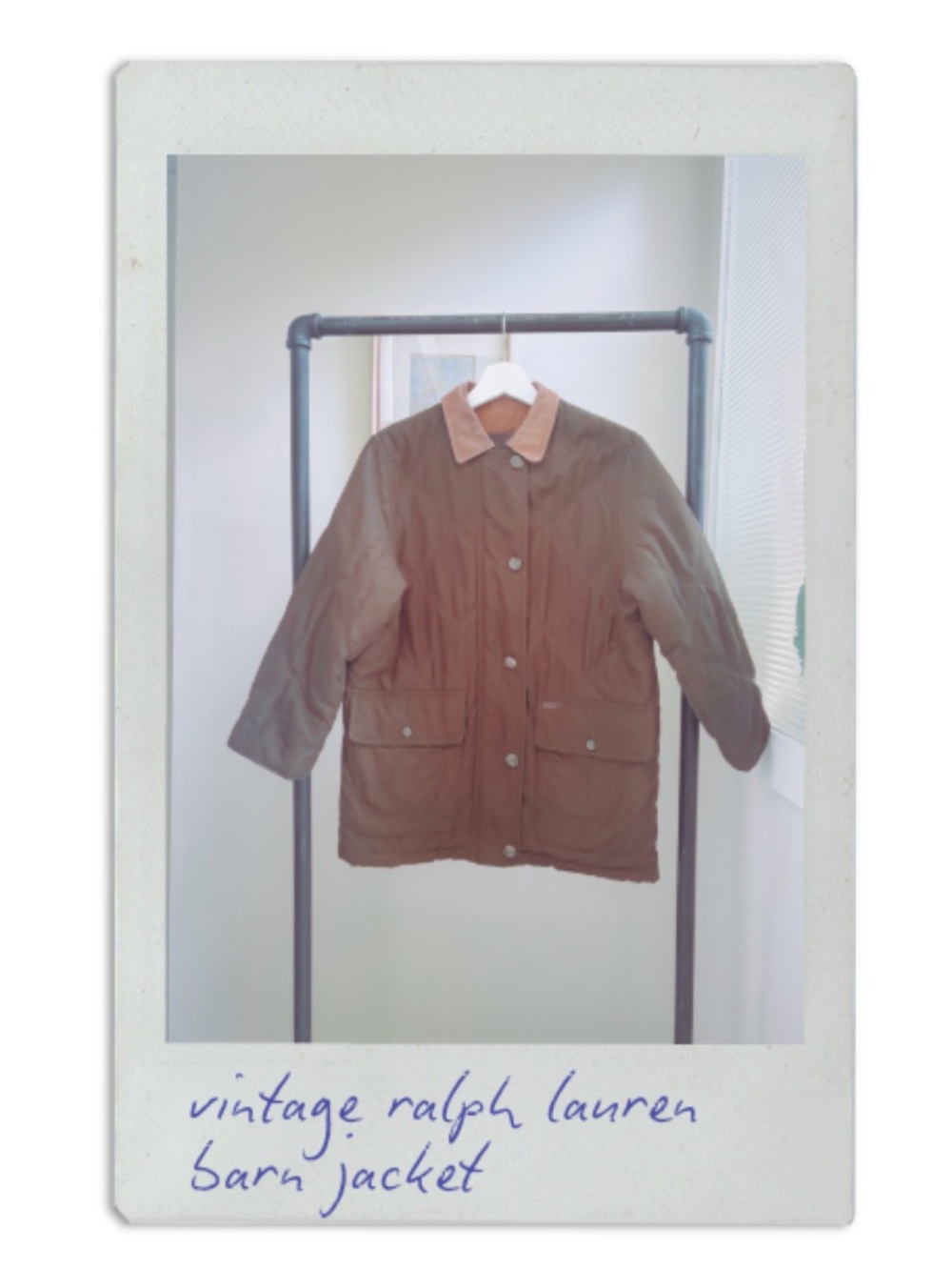 Ralph Lauren vintage quilted barn jacket